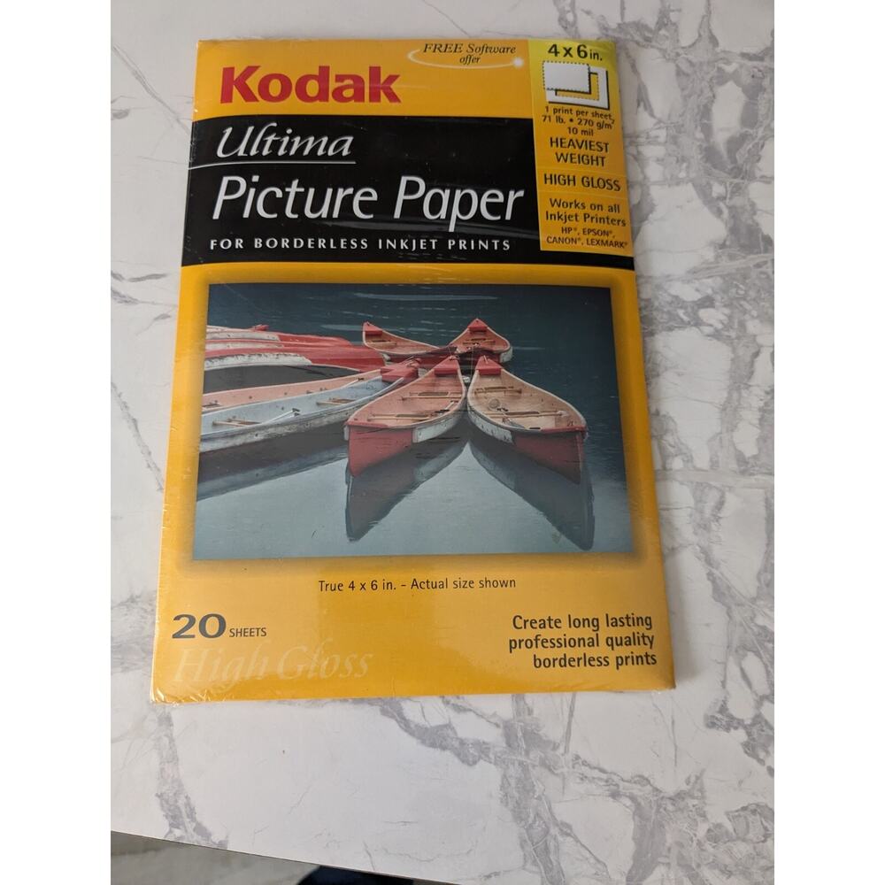 Kodak Ultima Picture Paper